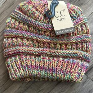 New Kids CC Beanie Multi Colored Hat